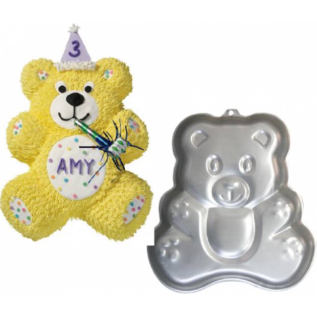 Tortenform Teddybär 22x19x5cm