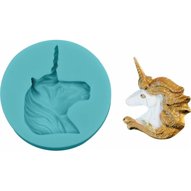 Silikonform für Einhorn 5cm