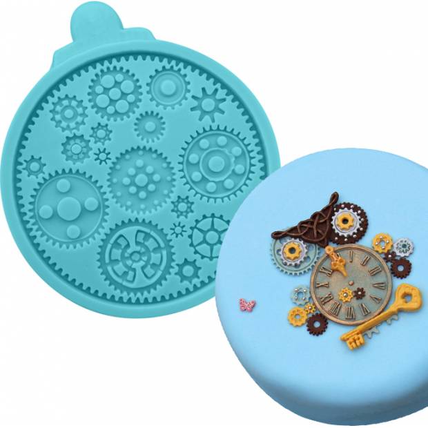 Silikonform - Zahnräder