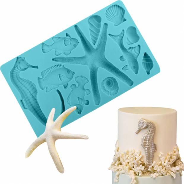 Silikonform Meer 20x11,5cm