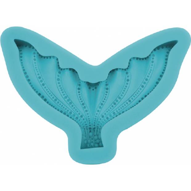 Silikonform für Meerjungfrauenschwanz 12x5cm