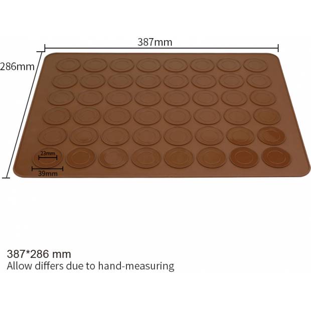 Makronenform aus Silikon