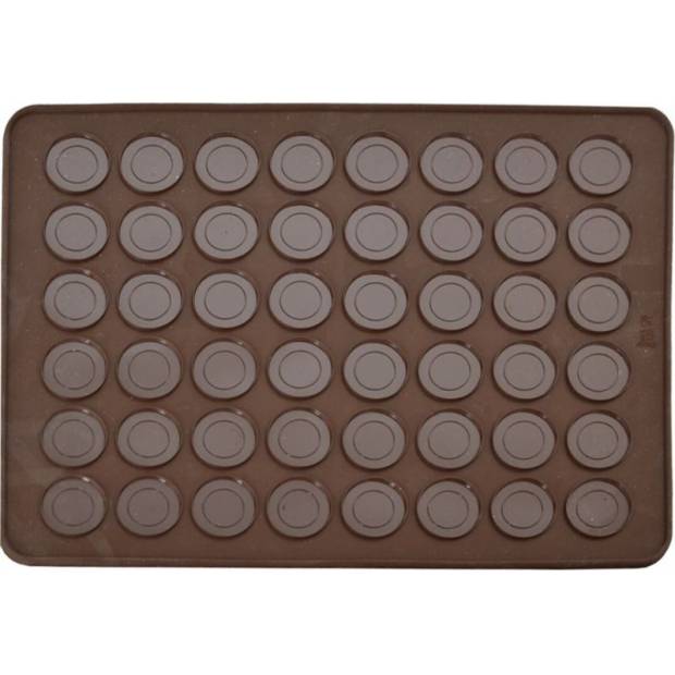 Orion Silikonform für Makronen (48 Stück) 123276 dortis