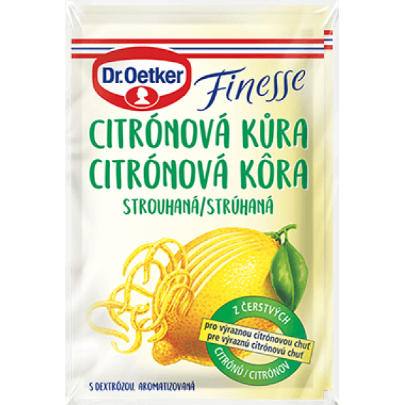 Dr. Oetker Finesse Zitronenschalen gerieben (2x6 g) DO0073 dortis