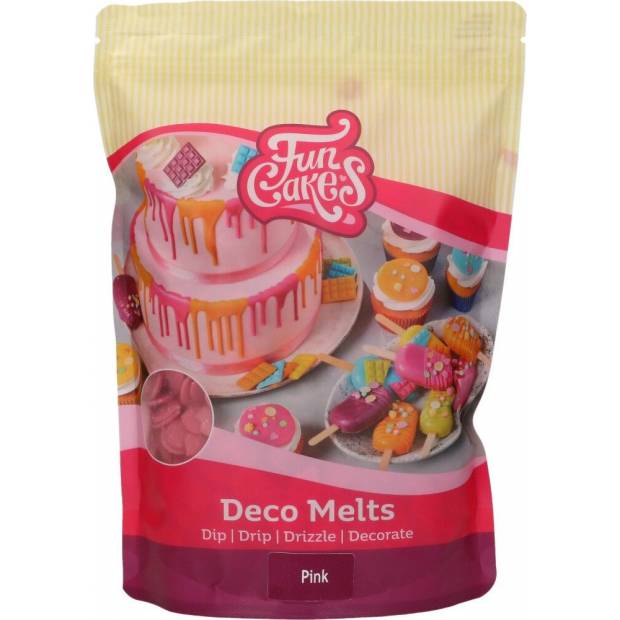 Leicht auflösbare Glasur in Kernen 1kg rosa