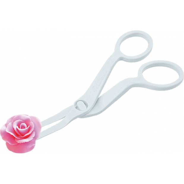 Scheren zum Transport von Blumen aus Creme oder Marzipan