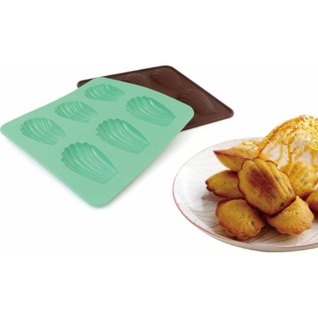 Silikonform für Makronen, Pralinen 18,5x19 cm