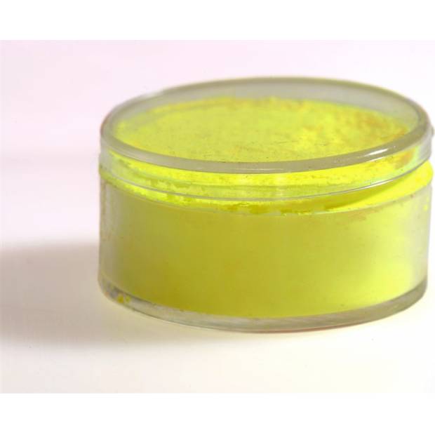 Neongelbe Pulverfarbe 10g