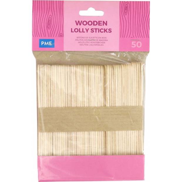 Eisstäbchen 11 cm, 50 Stück