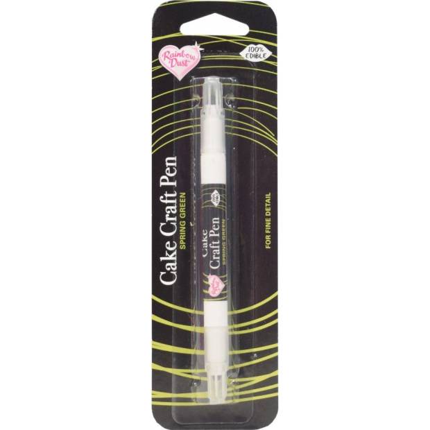 Doppelseitiger essbarer Marker - hellgrün