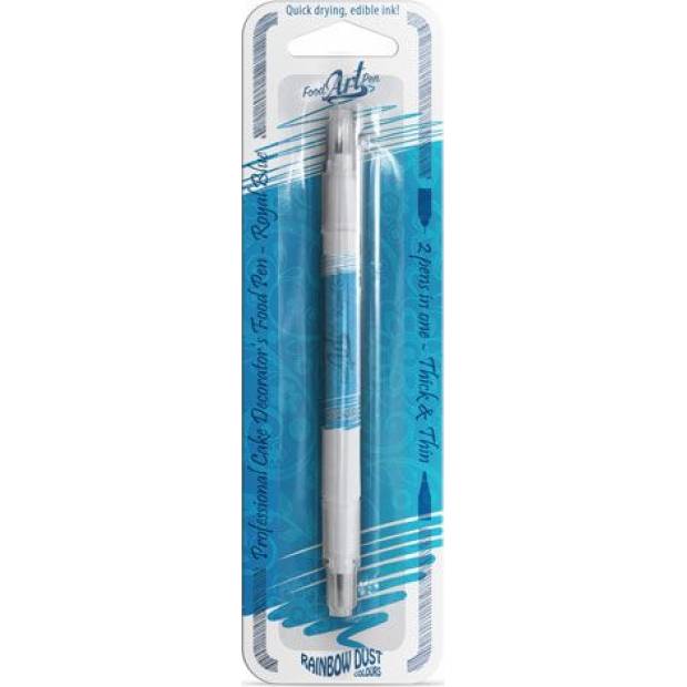 Umkehrbarer essbarer Marker - königsblau