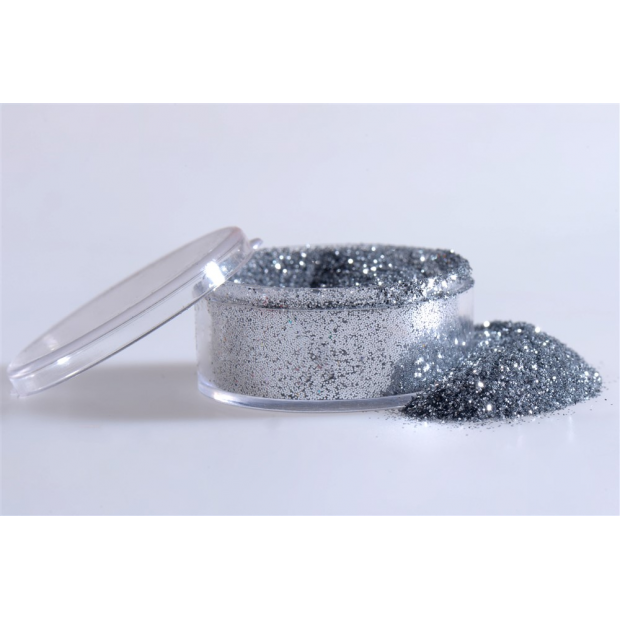 Silberner Glitzer 10g