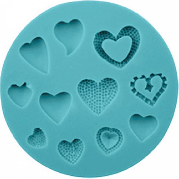 Silikon Herzform 10cm