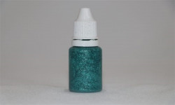 Oberflächengel mit Glitter 15ml Aqua blau