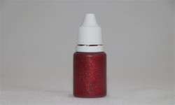 Glitzergel 15ml rot