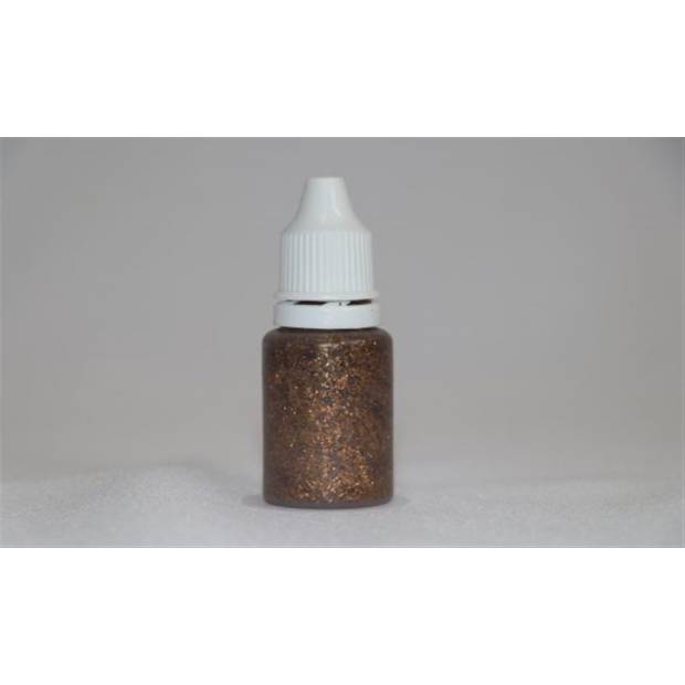 Oberflächengel mit Glitter 15ml Kupfer