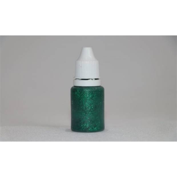 Glitter surface gel Luster Paint 15ml Smaragd