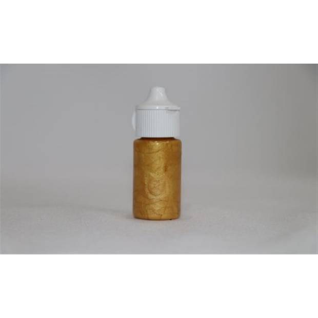 Gel-Farbe Luster Paint 15ml gold nur für Oberflächen
