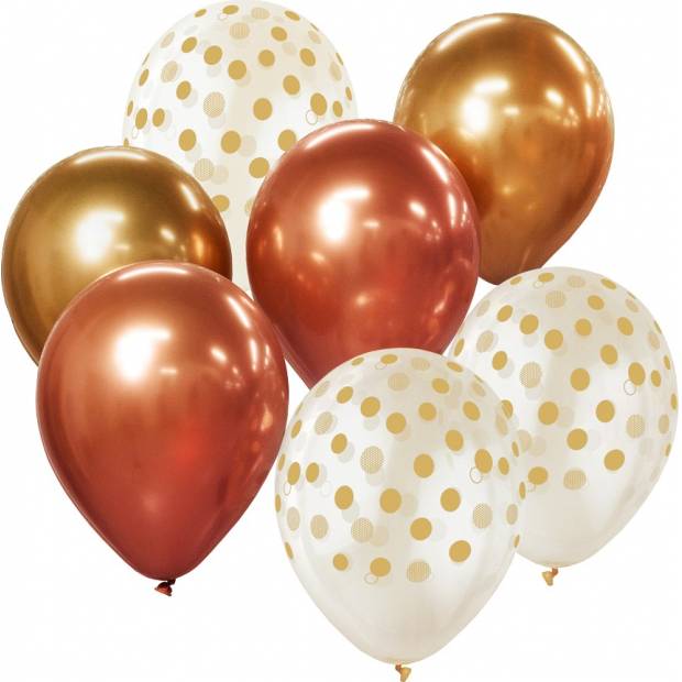 Ballonges Festmahl, Gold-Copper 7 Stück