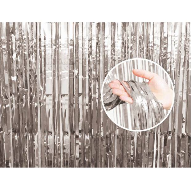 Kleiderbügel silber 90 x 240 cm