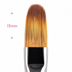 Abgerundete Bürste Nummer 2