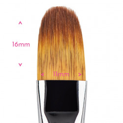 Abgerundete Bürste Nummer 6