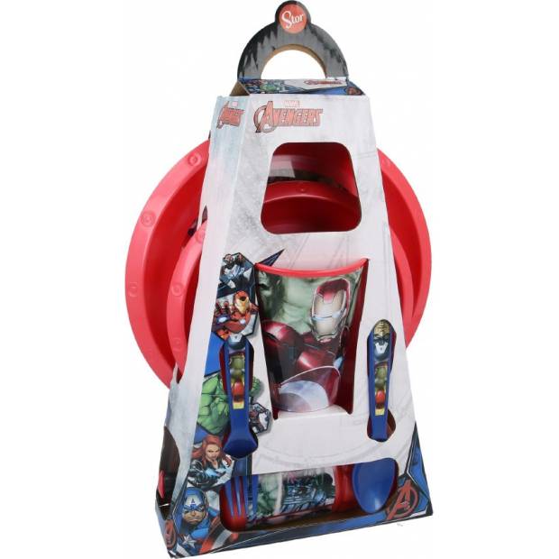 Kinder-Ess-Set 6tlg. Avengers