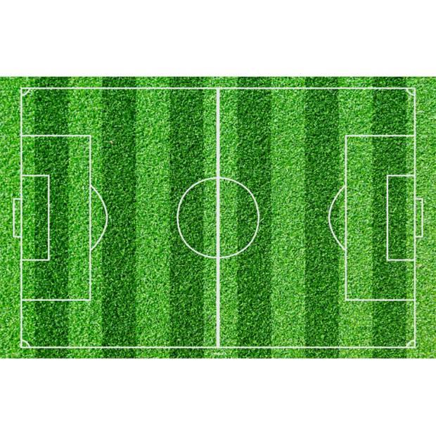 Fondant-Blatt Fußballfeld 30x20 cm