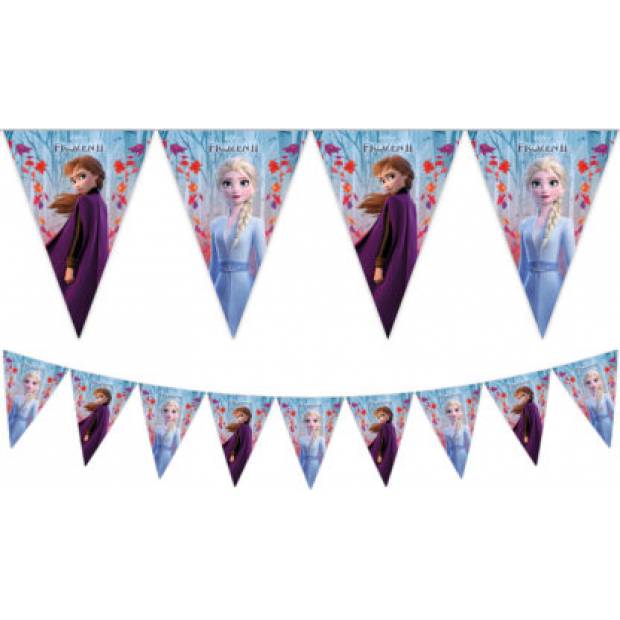 Girlande Gefrorene Fahnen