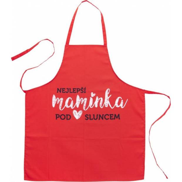 Orion Baumwollschürze Rot Best Mommy 960360 dortis