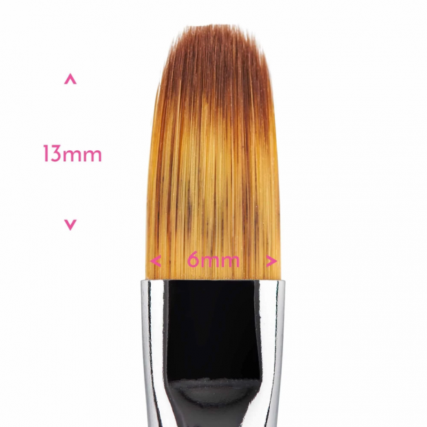 Abgerundete Bürste Nummer 2