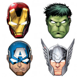 Avengers Masken für Kinder 4pcs