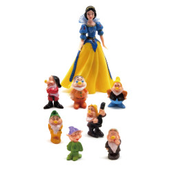 Schneewittchen und die sieben Zwerge Kuchenfigur