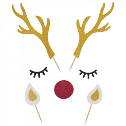 Tortenaufleger Hirsche