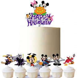 Mickey Halloween Kuchendeko-Schraubfigur (Zapich)