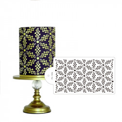 Schablone Kuchenschablone - Hypno Star