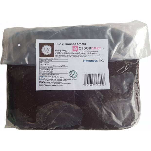 Schokoladenfondant K2 für Torten 1kg