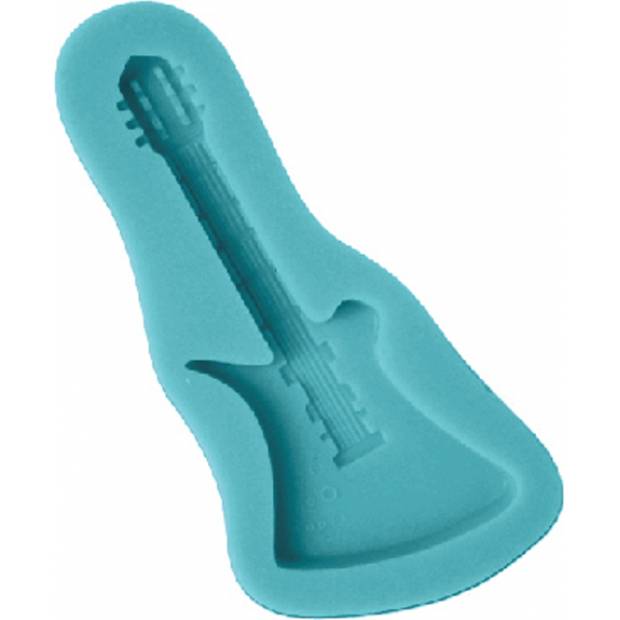 Silikon-Gitarrenform 10,5x5cm