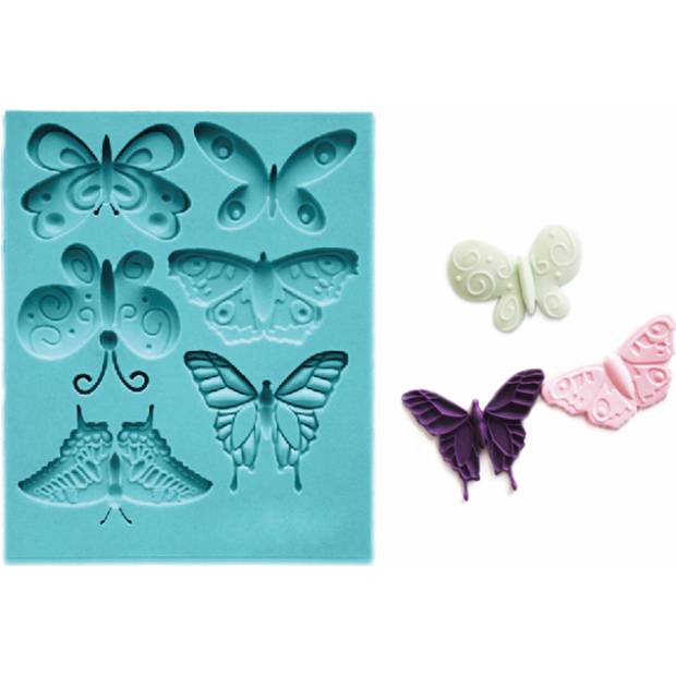 Silikonform Schmetterling