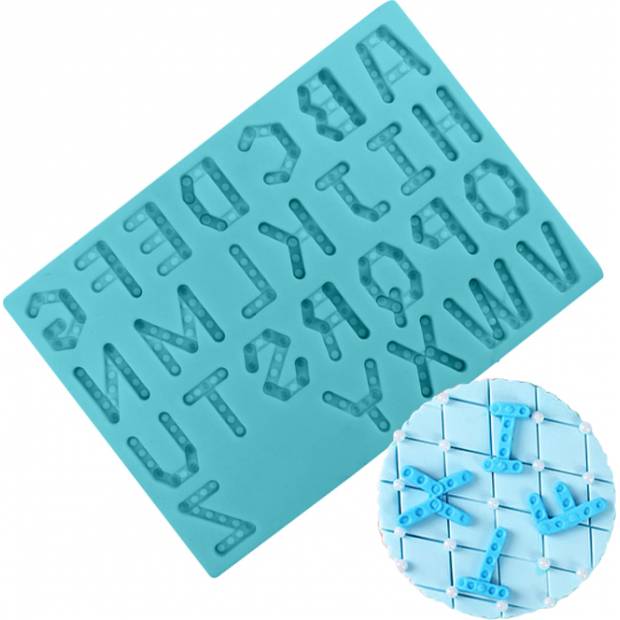 Alphabet Spielzeug Silikonform