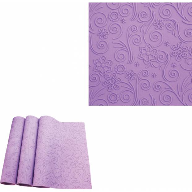 Silikon-Prägekissen Blumen