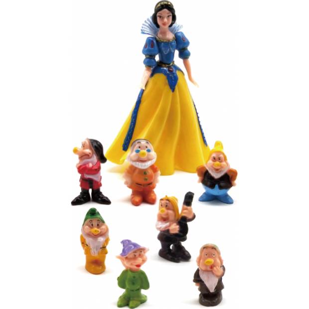 Schneewittchen und die sieben Zwerge Kuchenfigur