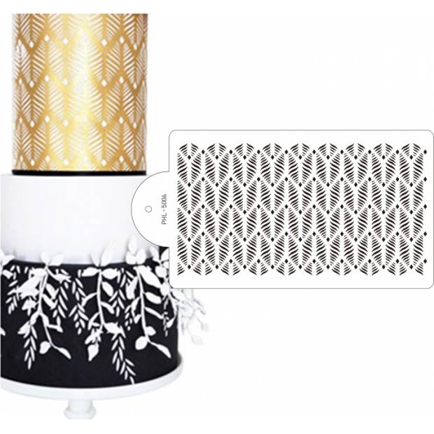 Tortenschablone - Pfeil