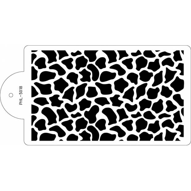 Tortenschablone - Stein 40x21cm