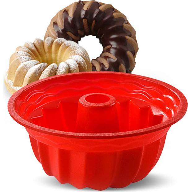 Klassische Silikonform für Gugelhupf