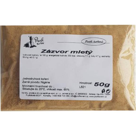 Gemahlener Ingwer (50 g)