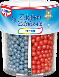 Dekorieren 4 Arten von bunten 62g