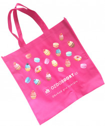 Textilbeutel rosa Ozdobdort.cz