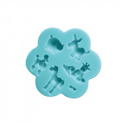 Silikonform eines Tieres 10x9cm