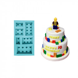 Silikonform Würfel Baby